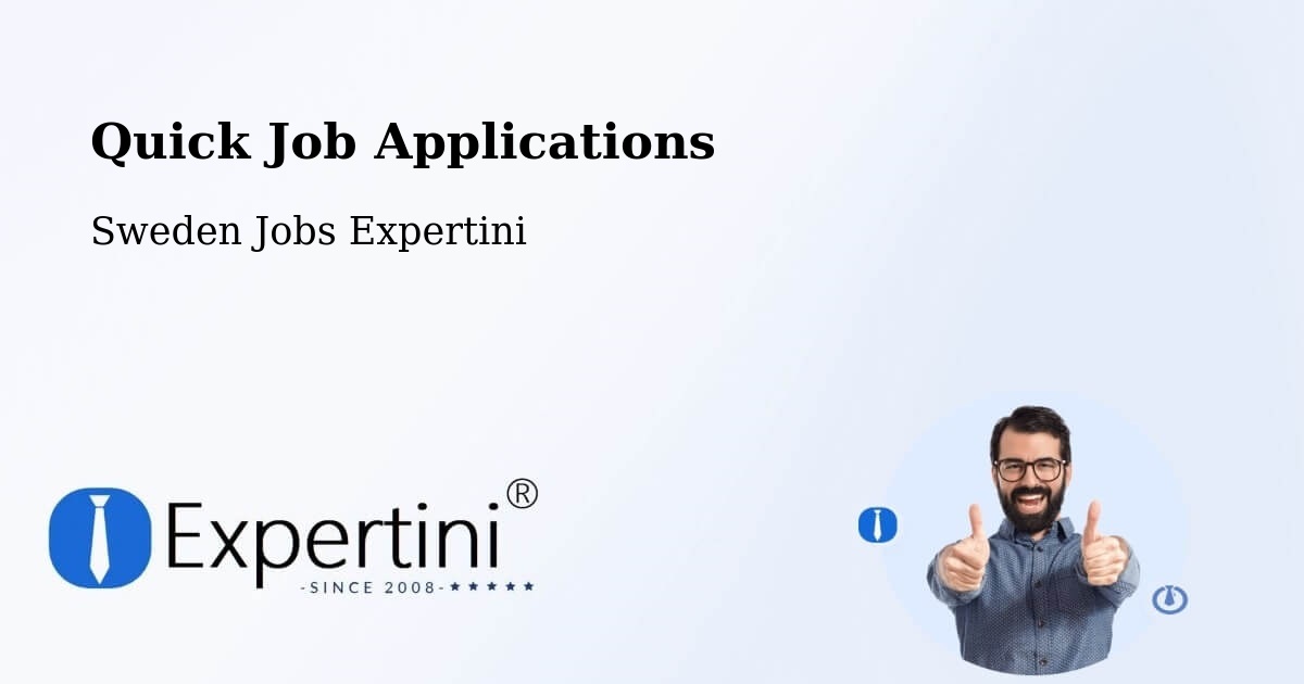 Quick Apply Feature – Sandared - Sweden Jobs Expertini